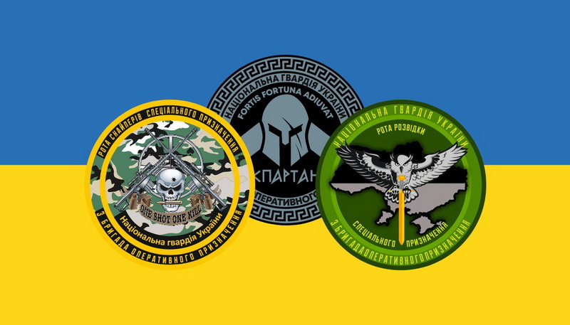 3 бригада оперативного призначення Спартан рота розвідки 3 герба