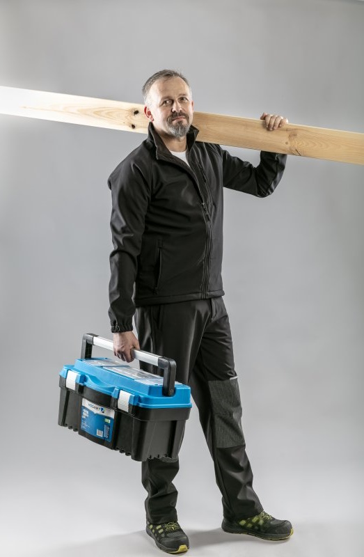 Куртка softshell черная BIESE