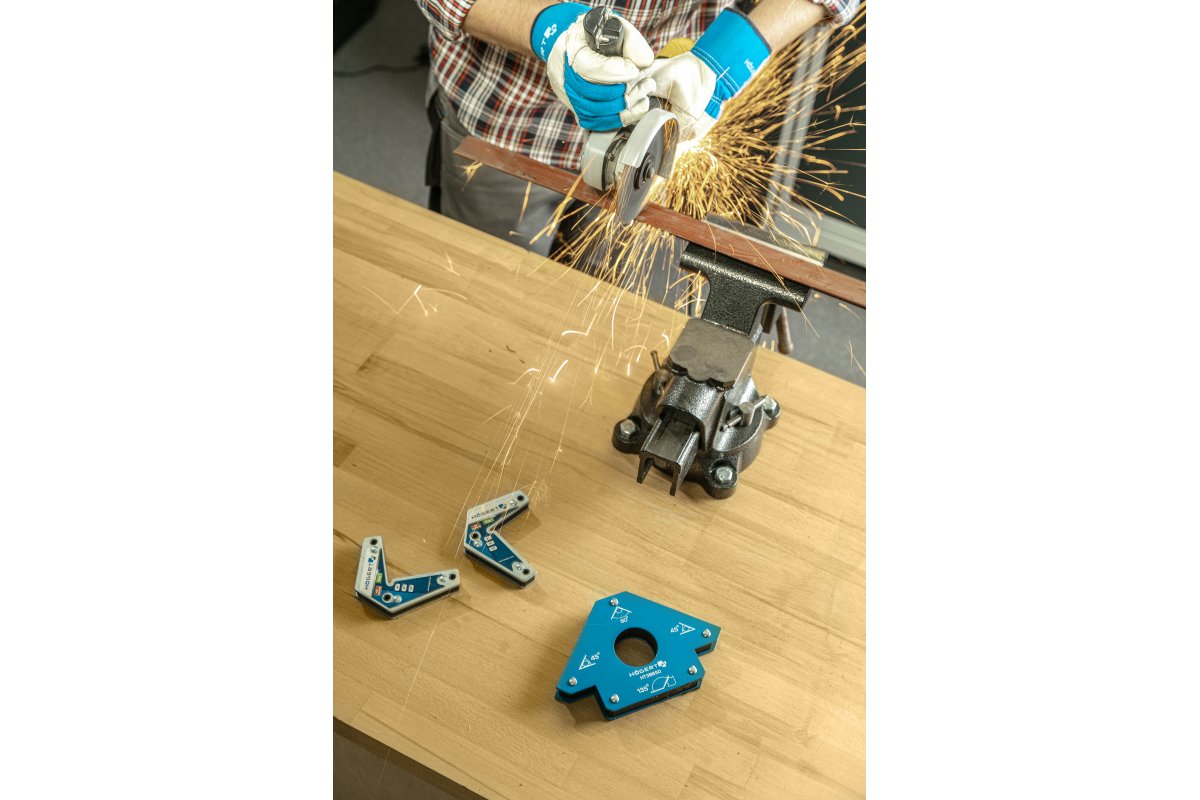 Магнітний кутник для зварювання 34кг 190х122х27 мм