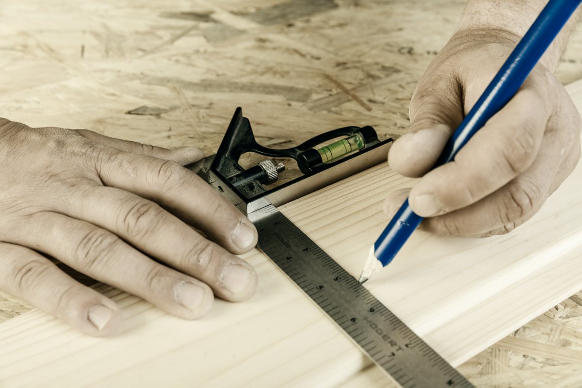 Карандаш столярный, HB, 250 мм