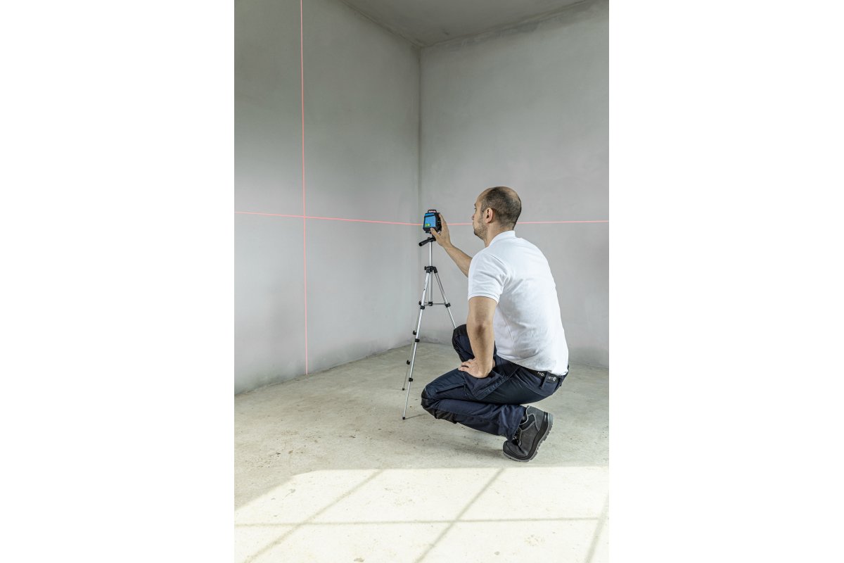 Лазерний рівень червоний 30м 3D