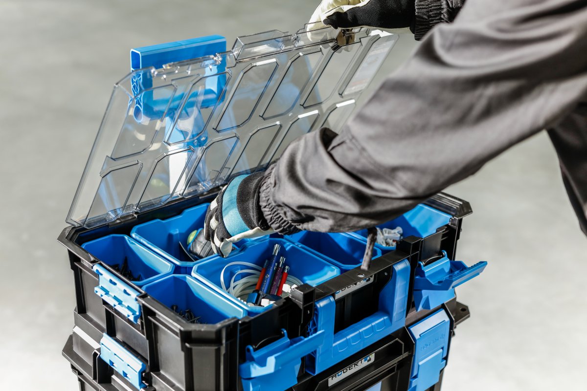 Органайзер с поликарбонатной крышкой