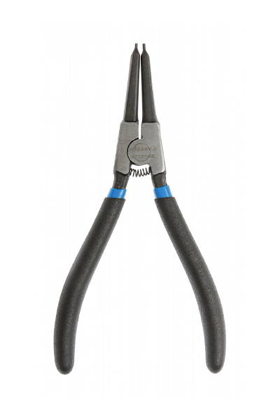 Клещи для наружных стопорных колец, прямые, 180мм.
