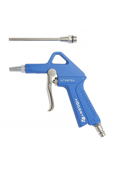 Пистолет для продувания, короткое и длинное сопло.