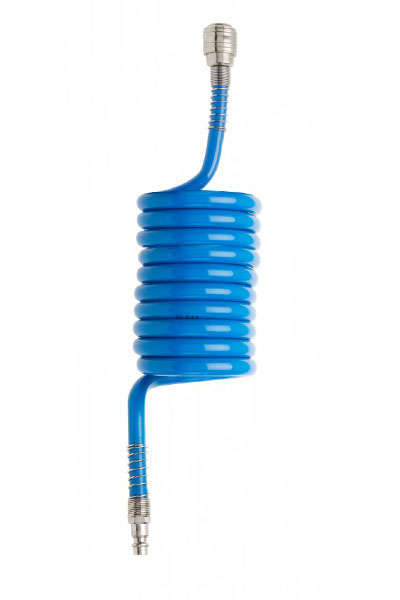 Шланг для компресора спіральний PU 10м, 6x8мм