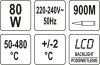 Паяльник мережевий YATO P= 80 Вт. з регулюванням t= 50- 480°С [10/50]