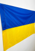 Флаг Украины сшивной 1,35*0,9 м. Флажная сетка. Карман под древко.