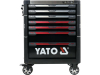 Шафа з інструментами YATO, на колесах, 7 шуфляд, 977x 725x 480 мм, набір 157 елем.