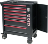 Шафа-візок для інструментів YATO з 7 шуфлядами, 982x 755x 455 мм, кодовий замок(DW)