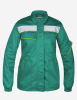 Куртка женская рабочая INSIGHT SPACE зеленая