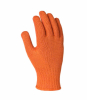 Оранжевая перчатка с синей звездой ПВХ 7 класс АРТ. 564