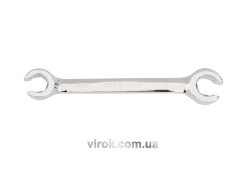 Ключ накидний YATO : Відкритий, М= 8х10 мм, L= 140 мм [10/200/400]