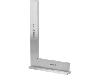 Кутник слюсарний 90° YATO з широкою основою, 300 х 200 мм [10]