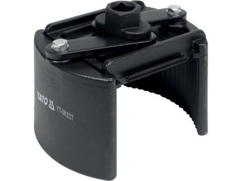 Ключ до оливного фільтру розвідний YATO : Ø105-150 мм під вороток з квадратом 1/2" [8]