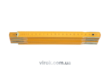 Метр складений деревяний VOREL : L= 1 м [24/480]
