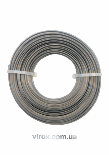 Жилка для тримера трикутник FLO : Ø= 2,4 мм; l= 15 м  [10/120]