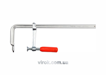 Струбцина кована з пластиковою ручкою YATO, l=600х120 мм [10]