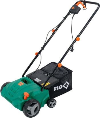 Скарифікатор газону мережевий, 320 мм FLO, 1500 Вт, глубина 12мм [1]