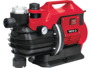Насос для води мережевий YATO  850Вт, 3600 л/год, Ø= 1", глиб.- 8м, вис.- 38м [1]