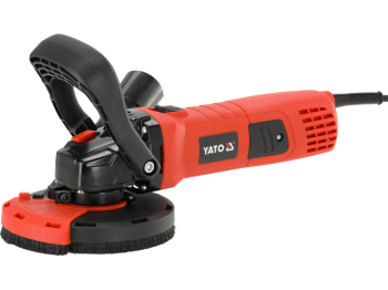 Шліфувальна машина по бетону від мережі 230 В YATO  P= 1400 Вт, з диском Ø= 125 мм [4]