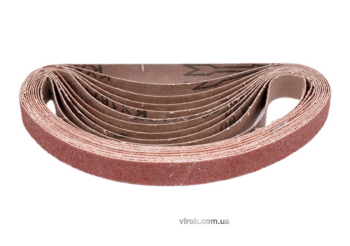 Стрічка шліфувальна YATO; 20х520 мм, P120, нескінченна до пневмошліфмашини YT-09742; уп. 10 шт. [50]