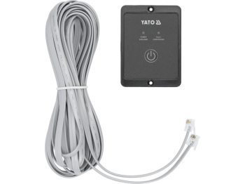 Панель контрольна для перетворювача напруги YT-81483 YATO з кабелем l= 6 м [40]