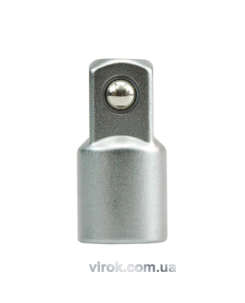 Перехідник для головок торцевих YATO : квадрат 3/8"(F) - 1/4 (М), L= 27 мм. [10/250/500]