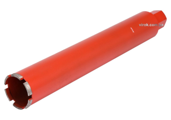 Свердло корончате по каменю, бетону YATO: Ø=52мм, l=430мм, з алмазн. пругами, хвостовик-М32 [10/240]