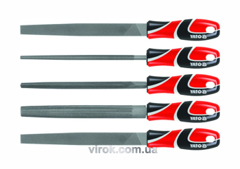 Напильники по металу YATO, набір 5 шт. [5/10]