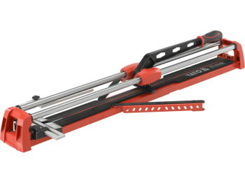 Плиткоріз ручний YATO з 2 напрямними, L= 80 cм, різець Ø= 22x6x6 мм, макс. товщина- 14мм, кут- 0-45°