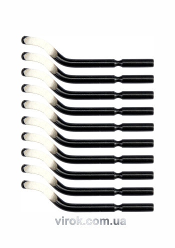 Леза змінні до ножа для знімання фаски YT-22360, кпл. 10 шт. [12/144]