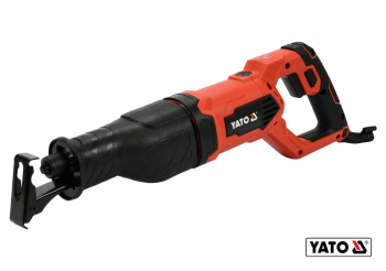 Пила шаблева мережева YATO : P= 1050 Вт, 0-2500 об./хв, глиб. різу: 150 мм (дер), 10 мм (мет) [4]