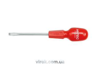 Викрутка плоска VOREL Cr-V "HI-TEC", 6 х 200 мм  [12/144] DW