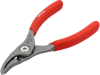 Щипці SEGERA для стопорних кілець YATO гнуті під 45° розтискні, l= 140 мм, розвід- 3-10 мм [6/48]