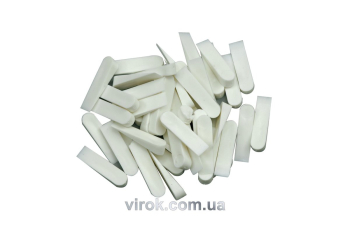 Клини для плитки VOREL : 37х7 мм, уп. 50 шт.  [100]