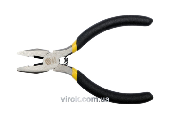 Плоскогубці міні VOREL : L= 120 мм, з ізольованими ручками [12/120]