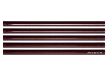 Стержні клейові YATO Ø=11,2 х 200 мм,  коричневі .уп. 5 шт. [40/120]