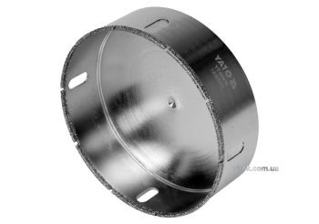 Свердло по гресу і кераміці YATO, Ø= 125 мм, при сухому і мокрому режимах [4/20]