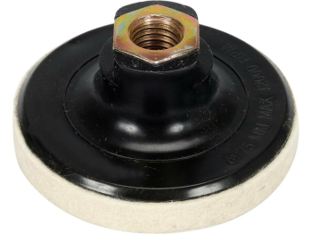 Диск з войлоком для полірування YATO Ø= 75 мм, h= 10 мм, різьбове кріплення М14 [200]