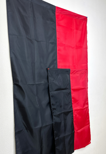 Прапор УПА зшивний 1,5*1 м. Підкладка. Кішеня під древко.