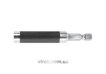 Тримач насадок викруткових YATO : 1/4", L= 80 мм. магнітний [20/200]