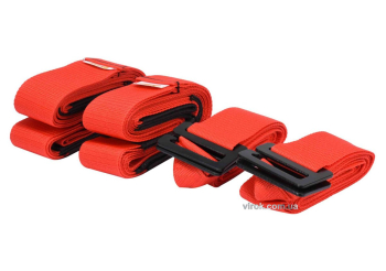 Паси для перенесення меблів VOREL : 2- для спини, 2- для вантажу, 5 x 280 см, 4 шт [15/30]