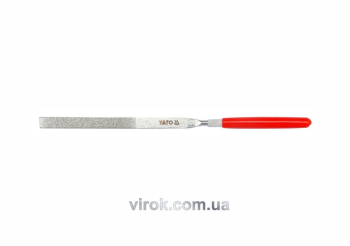 Надфіль алмазний YATO плоский, l= 140/50 мм, b= 3 мм [120/1200]