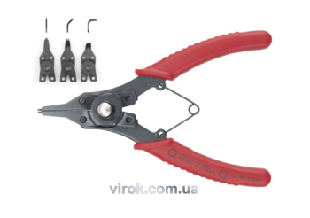 Знімач стопорних кілец комбінований YATO 160мм [20/60]