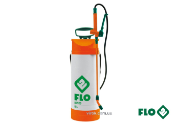 Оприскувач ранцевий FLO 0,2 MPa з манометром, шлангом і подовженням. Бачок-8 л  [6]