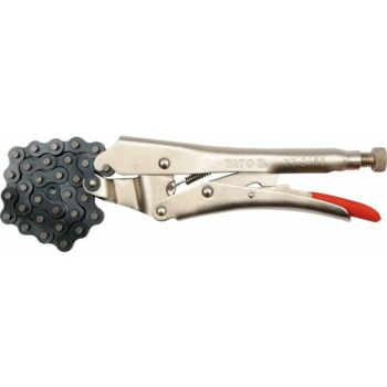 Кліщі для зварювання з ланцюгом YATO: 10", l=250мм, Ø ≤ 500 мм [6/24]