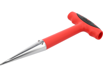 Конус посадочний з пластиковою Т-формою ручкою YATO l= 290 мм, піка з нержавіючої сталі [20]