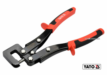 Кліщі для з'єднання металевих профілів t≤ 0.8 мм YATO : L= 280 мм [6/24/432]