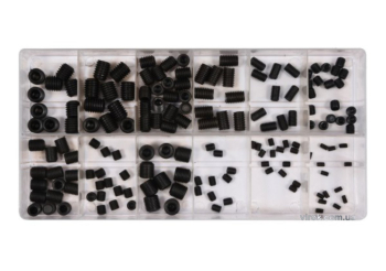 Гвинти під шестигранний шліц 3-10 мм YATO; наб. 160 шт. [5/20]