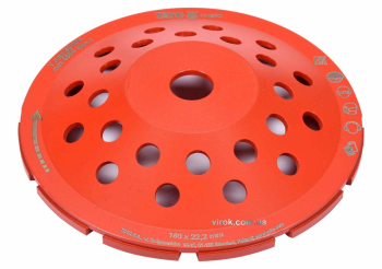 Диск шліфувальний алмазний YATO : 180 х 22.2 мм, 6600 об/хв, M14 [10]